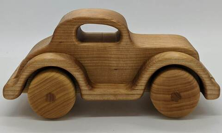 Машина деревянная "Ретро"