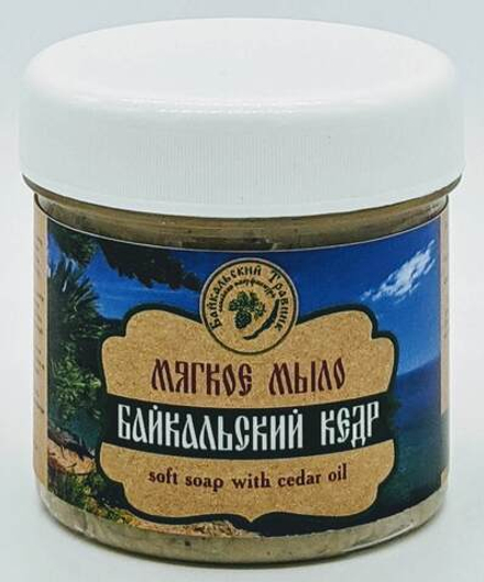 Мягкое мыло "Байкальский кедр"