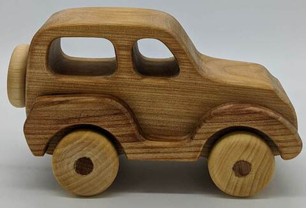 Машинка деревянная "Джип"