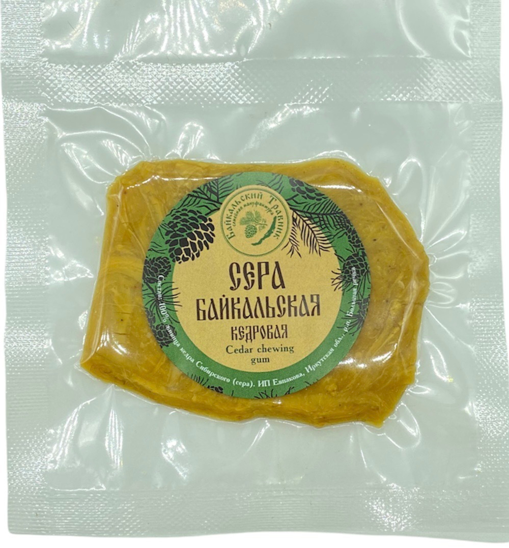 паровая «кедровая сера»